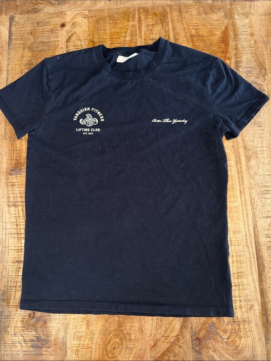 Vanquish Tops - Vanquish Fitness Black Short-Sleeve Crewneck T-Shirt